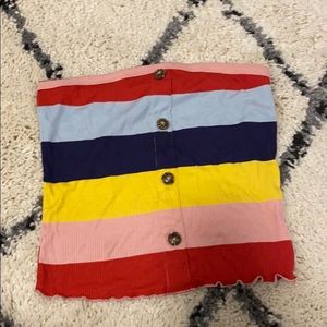 Striped Tube top